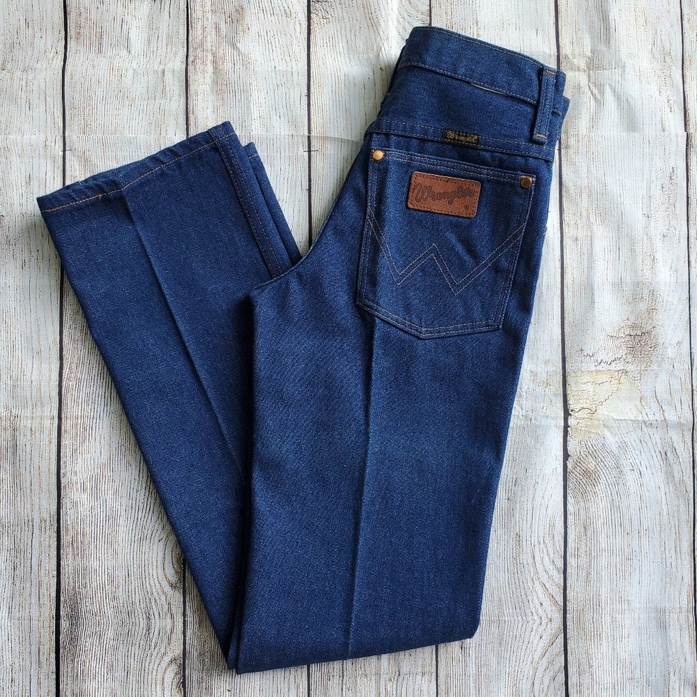 Rare Vintage Wrangler High Waist Straight Leg Jean